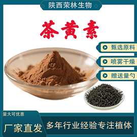 茶黄素80%红茶提取物4670-05-7茶黄色素另有茶褐素厂家正品茶黄素