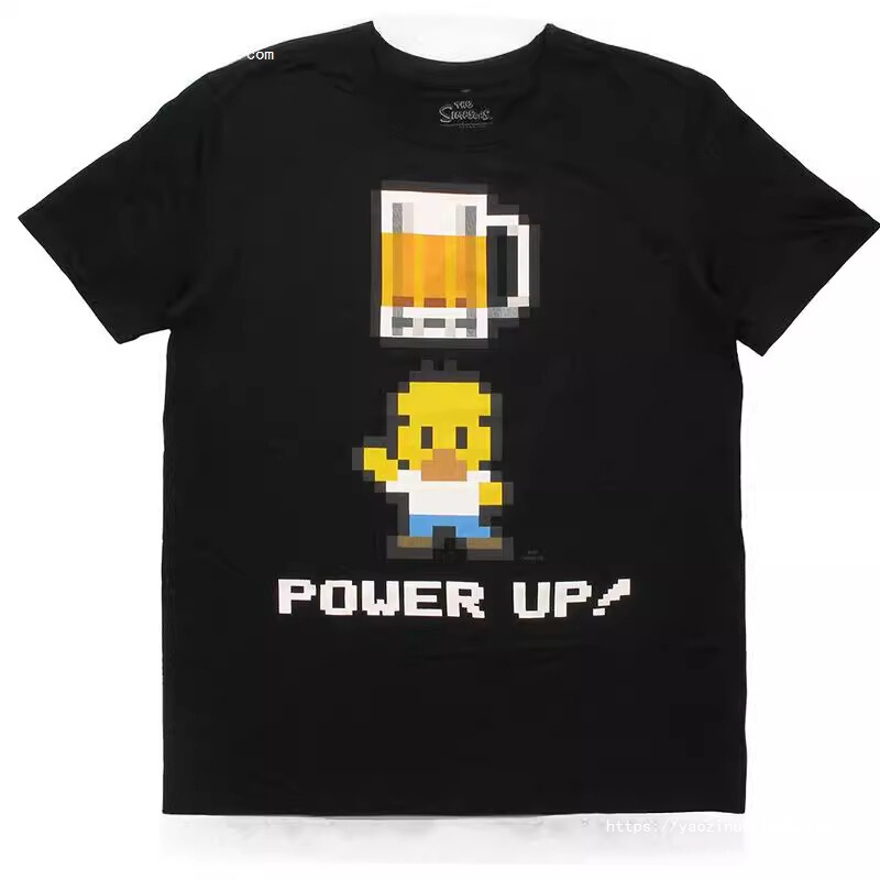 1989Bart-Simpson the Simpsons Retro Classic Cartoon Collaboration Short-Sleeved Loose Cotton T-Shirt 1989Bart-Simpson the Simpsons Retro Classic Cartoon Collaboration Short-Sleeved Loose Cotton T-Shirt