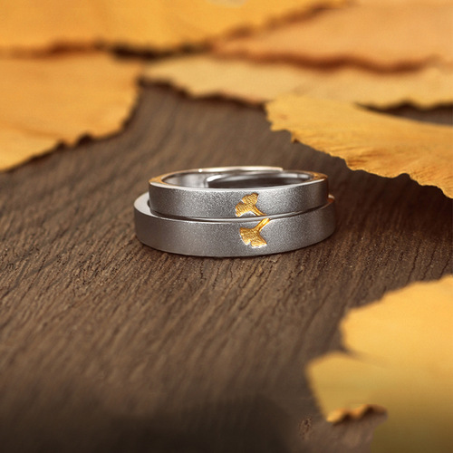 Small Lucky Couple's Ring, Unique Minimalist Design Ring, Valentine's Day, Light Luxury, High-End Style,  New Arrival on Instagram