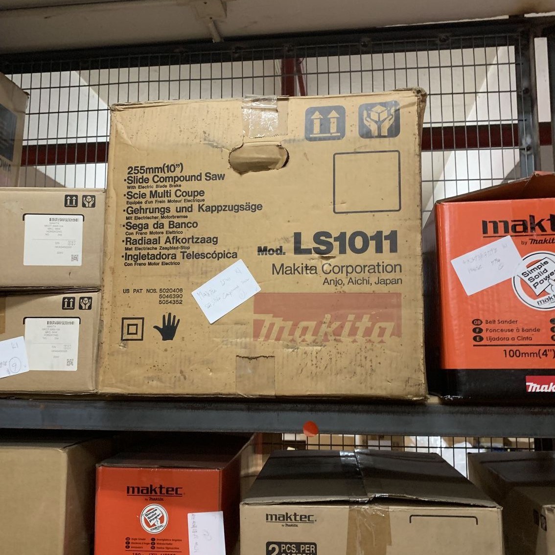 现货批发日本 牧田MAKITA 斜断锯 LS1011