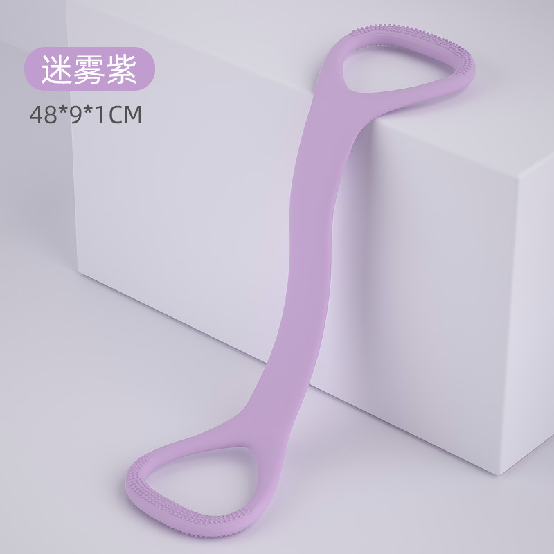 1字型エクササイズロープ 女性用 背筋開き 肩のトレーニング 背中痩せ ヨガストレッチベルト 背中TPEロープ 美背 肩の開き 美背|undefined