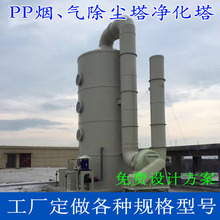 PP降膜吸收器酸雾氯化氢盐酸聚丙烯列管式吸收塔石墨改性吸收器