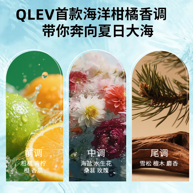 清橘海盐气泡沐浴露凉感清洁控油去油清爽保湿香水沐浴露抖音代发|undefined