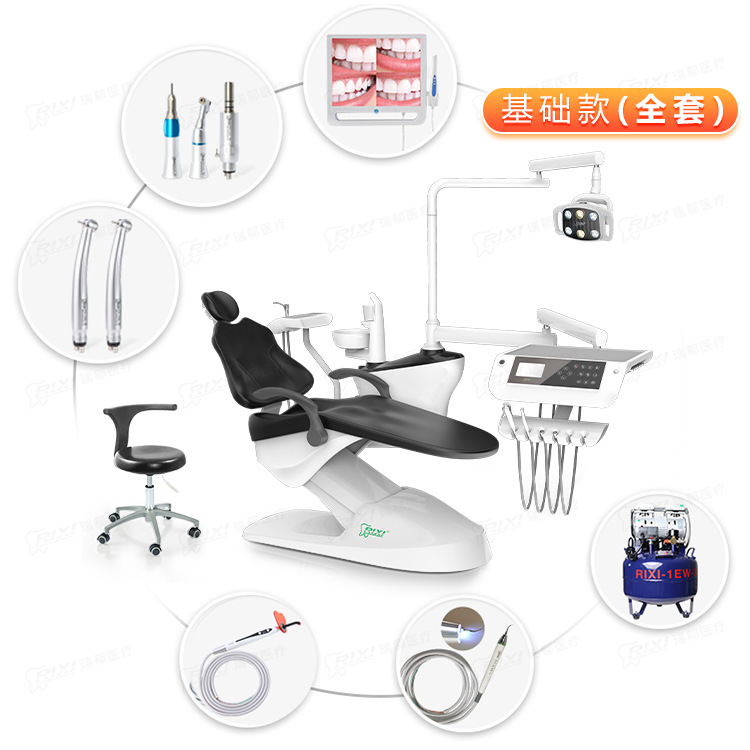 Silla de tratamiento integral dental, mesa de tratamiento, silla dental eléctrica elevable, silla de tratamiento dental