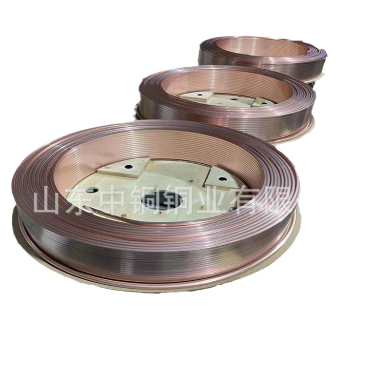 R410A aire acondicionado refrigeración tubería de cobre tubería de cobre de suministro de agua y drenaje tubería de cobre cubierta tubería de cobre placa de mosquitos tubería de cobre tubería de cobre para gas médico