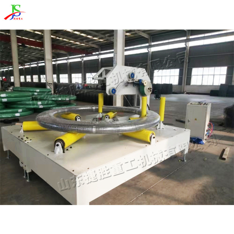 Máquina de bobinado horizontal móvil máquina de bobinado de película elástica equipo de embalaje correa de acero bobina de cobre máquina de trenzado