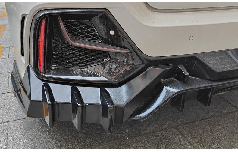 Suitable for the Tenth Generation Civic Type R Small Body Kit Rear Lip Modification, Unlimited Style Rear Corner Guards, Rear Spoiler Fk7 Fc1