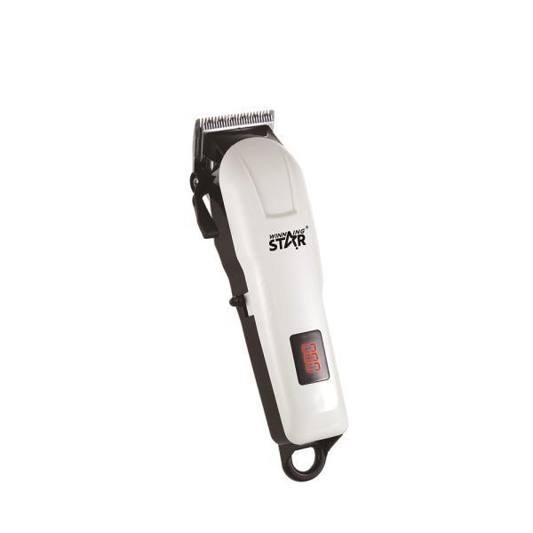 WinningStar Comercio exterior caliente profesional cortadora de cabello eléctrica LCD pantalla digital peluquería pelo tijeras de peluquero especial