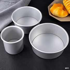 蛋糕胚磨具烘焙烤箱  4-16英寸阳极戚风模家用活底模蛋糕模面包