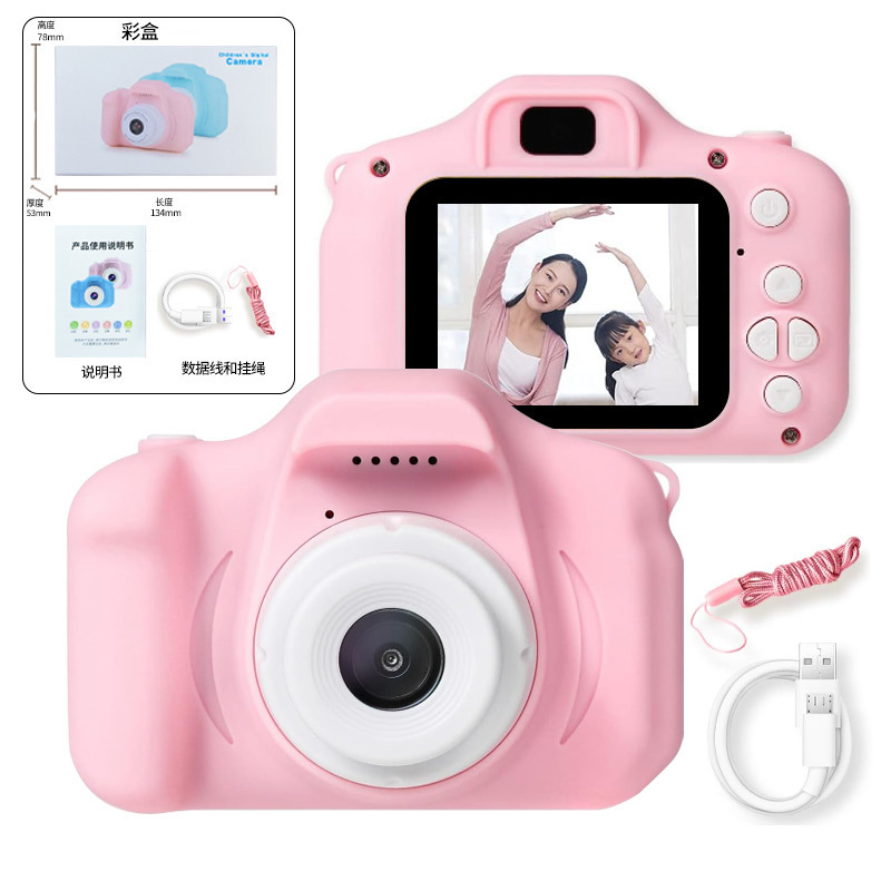 国境を越えた新しいkids camera as子供カメラデジタル漫画ミニ一眼レフスポーツカメラおもちゃ|undefined