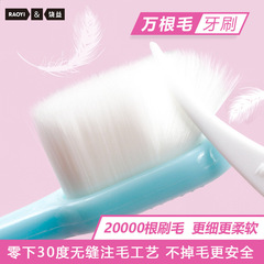 Japanese micro-nano 10,000 bristle toothbrush, soft bristle toothbrush for pregnant women, postpartum women, and adults, factory wholesale
