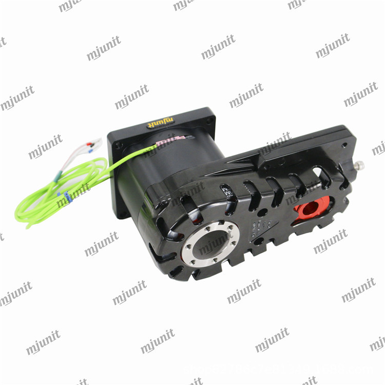 MJ90高精度中空旋转平台减速机750w伺服86步进回转精密电动工作台