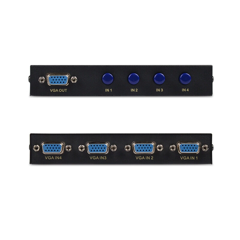 FJ-15-4 VGA переключатель четыре в одном хост 4 хоста общей монитор без проводки
