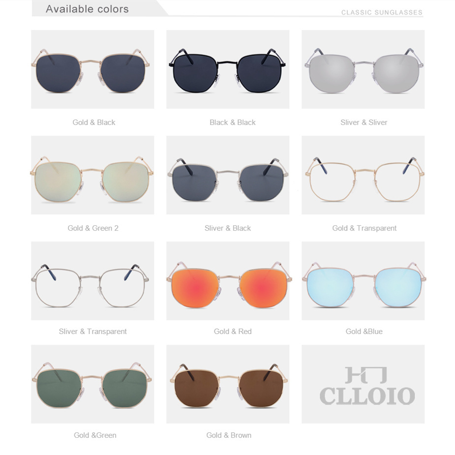 新款欧美小方形太阳镜 潮流街拍炫彩墨镜男女复古太阳眼镜潮3548