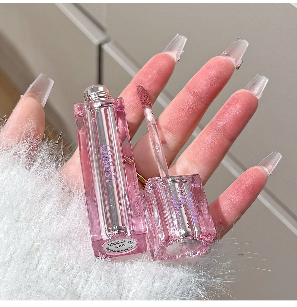 Flower Language Matte Lip Mud Pink Girl Spring and Summer Pale Complexion Fair Student Four-color Light Series Wholesale in stock undefined