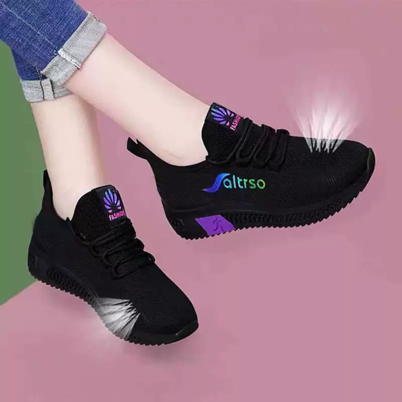 Summer breathable work footwear, comfortable shoes for mother, soft sole