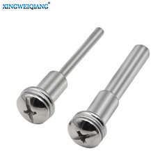 Electric grinding saw blade adapter high speed steel cutting blade high speed steel saw blade clamping rod 3.17/6mm saw blade rod wholesale