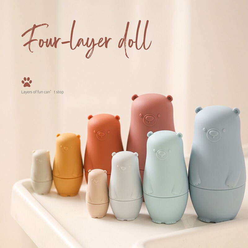 Factory Outlet Children's Toy Amazon Hot Food Grade Silicone Material Penguin Toy