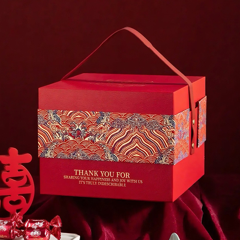 伴手礼盒子高级礼品盒创意生日礼物盒结婚送伴娘礼盒空盒子喜糖盒|undefined