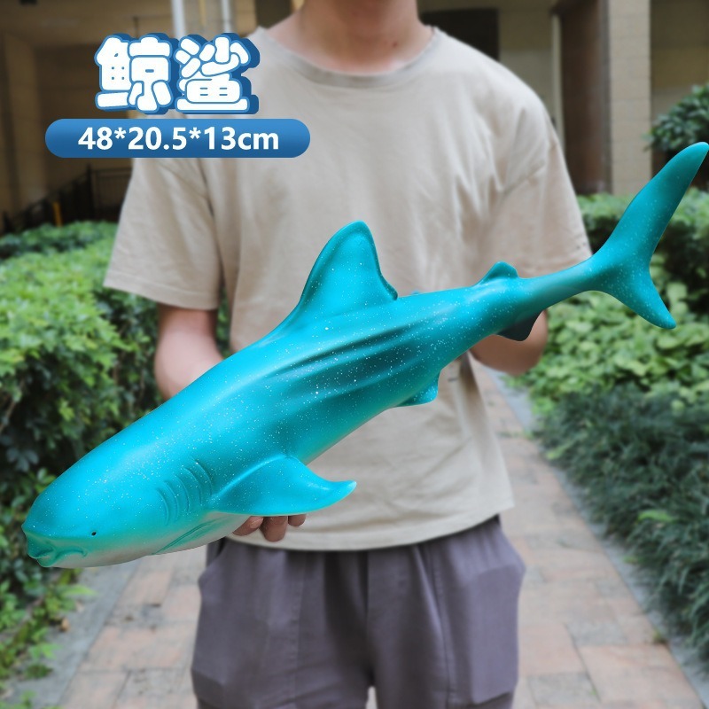 国境を越えたシミュレーションソフトイルカ海洋動物大サイズサメ玩具海底世界クジラ生物モデル卸売り|undefined