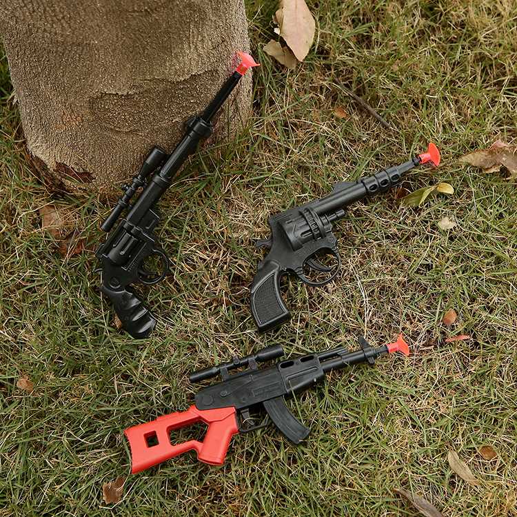 Pequeño revólver de bala suave juegos de disparo para niños padres-hijos interactivos regalos de bala suave para niños mayorista