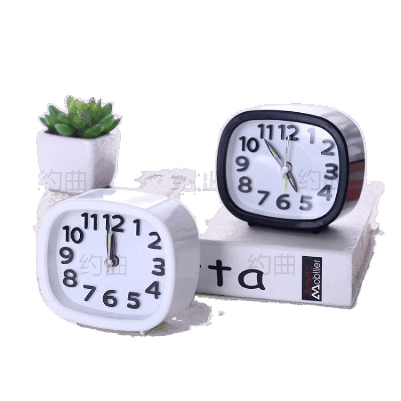 Reloj despertador para estudiantes con cabecera silenciosa simple creativa reloj electrónico para niños reloj multifuncional pequeño dormitorio reloj despertador para estudiantes