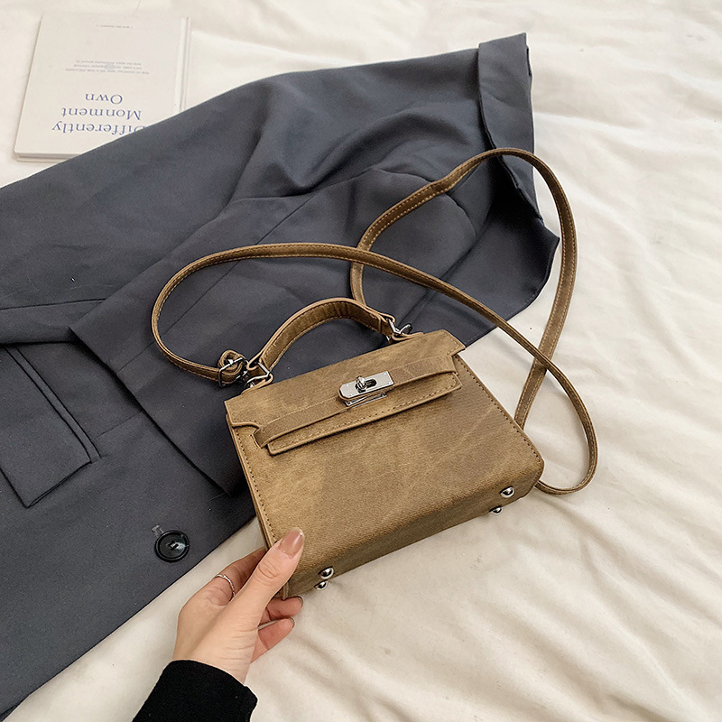 Bolso de mano universal para mujeres 2024 nueva moda texturas Kelly bolso de viaje de hombro bolso de mochila