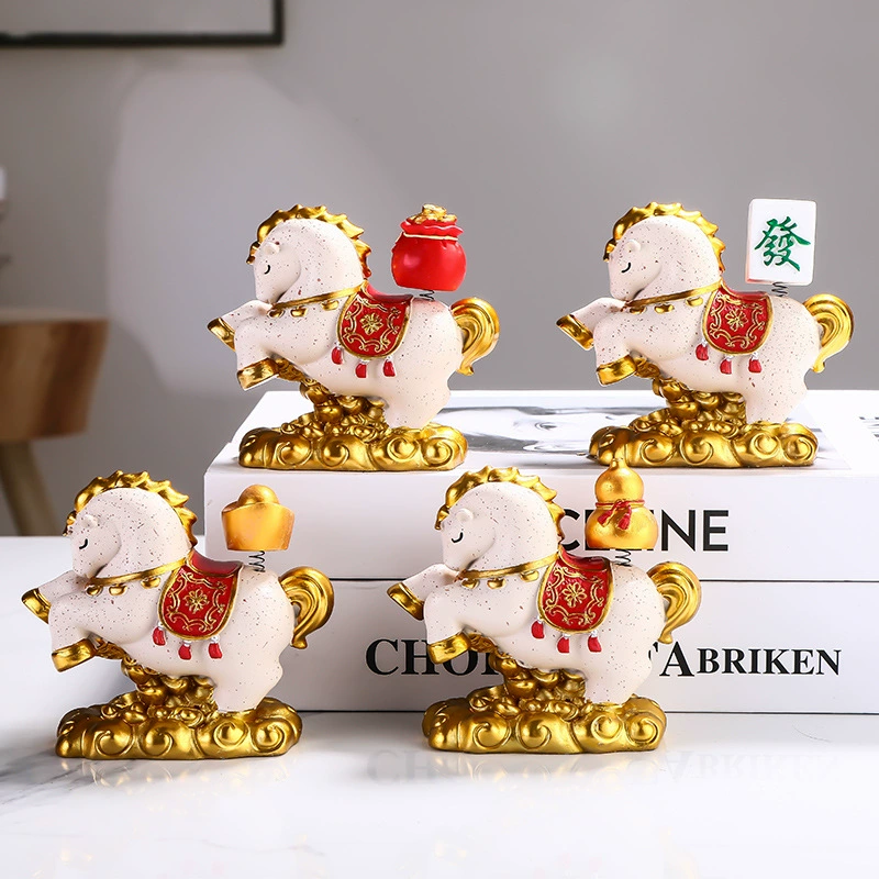 Cute mascot, table pony, Birthday gift, year mascot