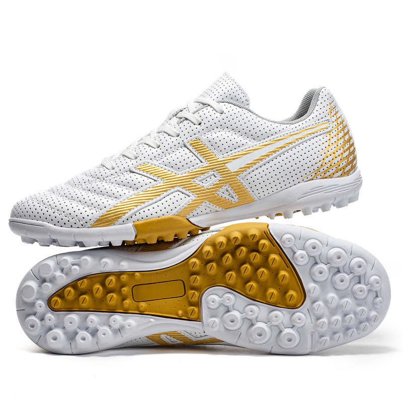 Cross-Border Wholesale of Adult and Children's Outdoor Turf Sports Training and Competition Long Spike Non-Slip Breathable Wear-Resistant Soccer Shoes