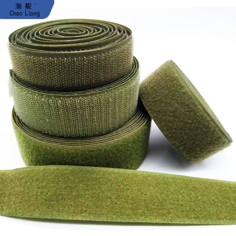 2cm3cm4cm5cm10cm military green magic sticker color self -stick…
