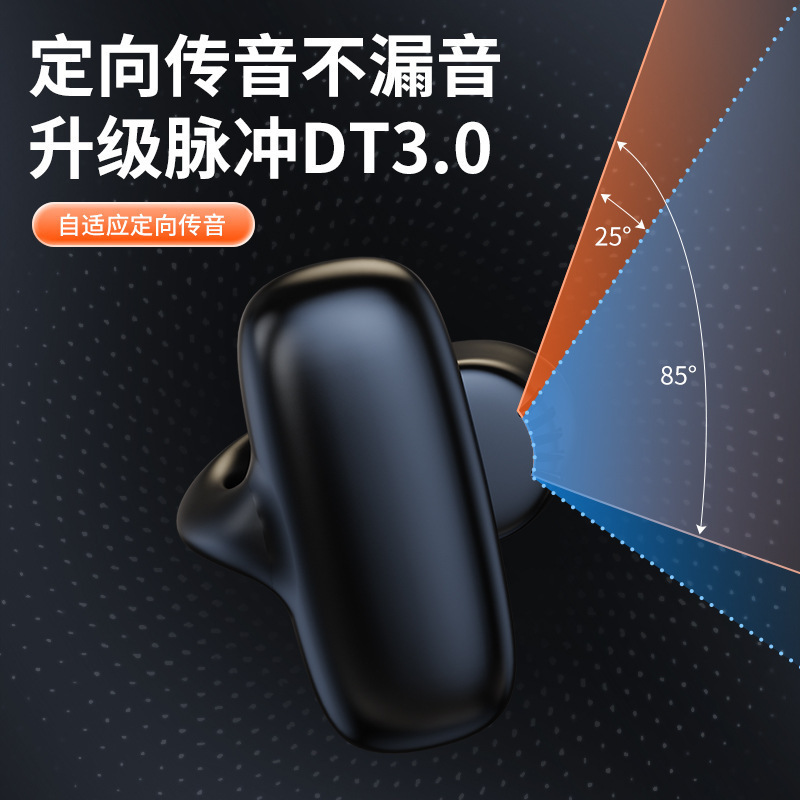 X33单耳无线蓝牙耳机5.3耳夹式不入耳无线蓝牙运动耳机超长续航耳|undefined