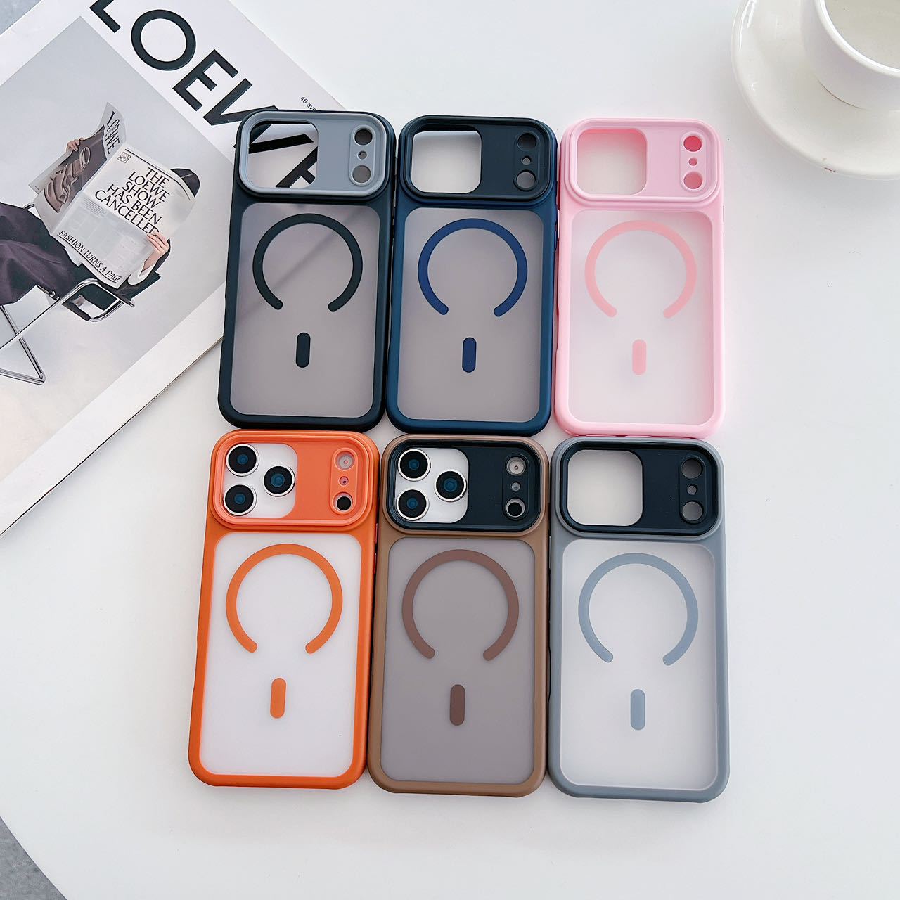 肤感精孔苹果iPhone17air磁吸欧美高级感17Promax大视窗16手机壳