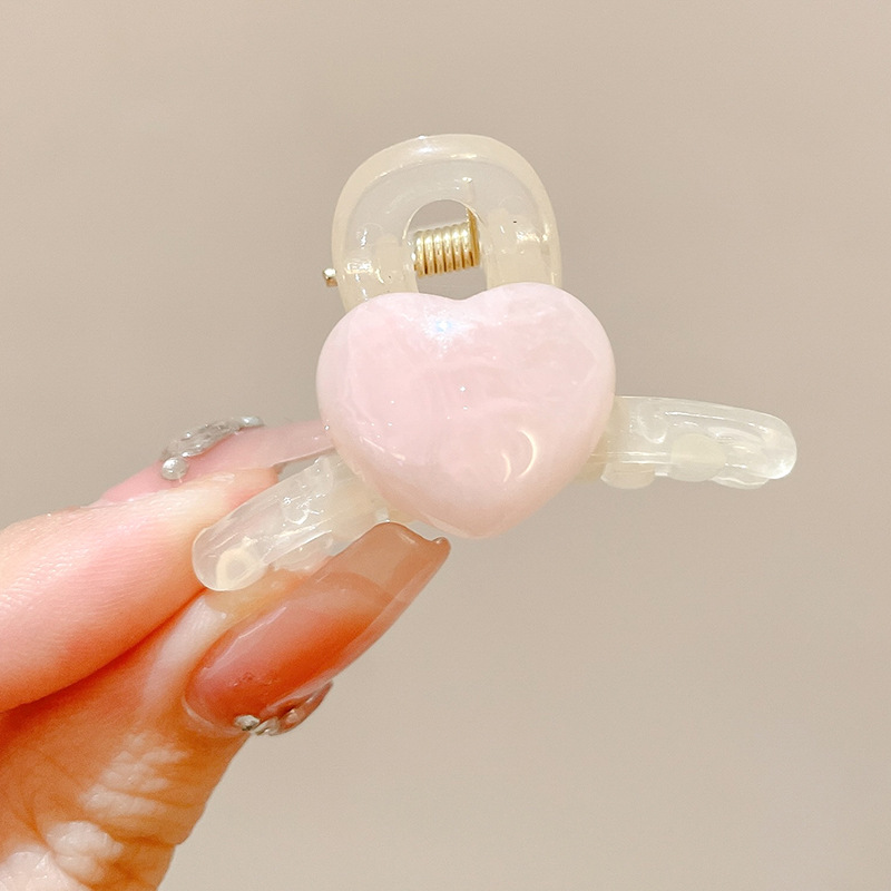 Clip de garra grande Placa de horquilla de acrílico horquilla hembra elegante temperamento tiburón clip tocado clip de Cabeza trasera horquilla