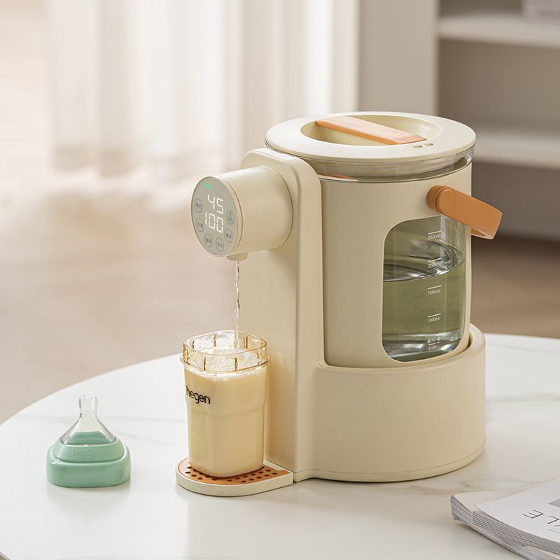 Constant Temperature Hot Water Kettle for Baby Milk Powder, Household Special Intelligent Milk Foaming Machine, Automatic Quantitative Water Dispensing and Milk Preparation Artifact