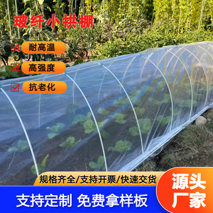 Factory in stock Farmers Household Vegetable Shed Bracket Small Arch Shed Bracket Solid Glass Fiber Rod 6mm Compression Resistance