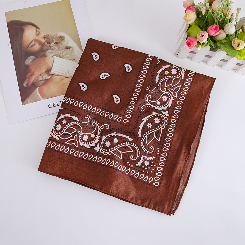 Big Square Hip Hop Street Hip Hop Hijab Corriendo Deportes Fitness Body Ribbon casual bufanda bufanda marea Tiara
