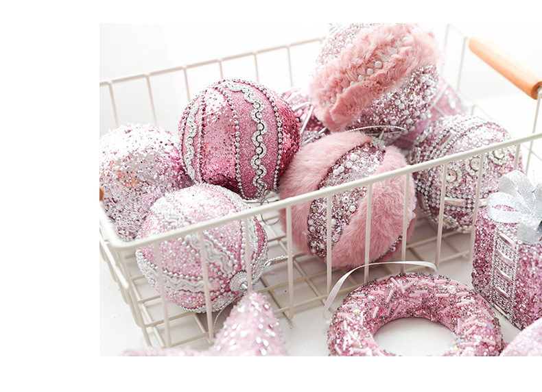 Christmas IG Style Letter Ball Bow Knot Plastic Foam Party Festival Hanging Ornaments display picture 4