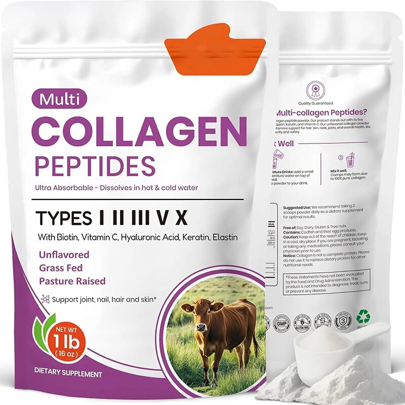 Tk Amazon Cross-Border Hot-Selling Product 454g Collagen Powder Collagen Source Factory Direct Sales Wholesale Tk Amazon Cross-Border Hot-Selling Product 454g Collagen Powder Collagen Source Factory Direct Sales Wholesale