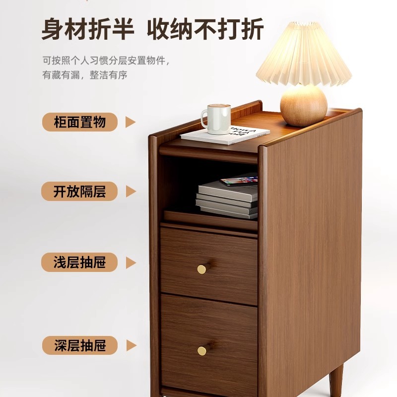 Super estrecha cabecera pequeña ultra estrecha 20cm 30cm cabecera de cama estrecha hendidura gabinete de almacenamiento de madera maciza cabecera de cama estante