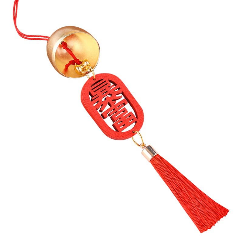 Колокольчик с кистями Новый китайский чистый медный колокол