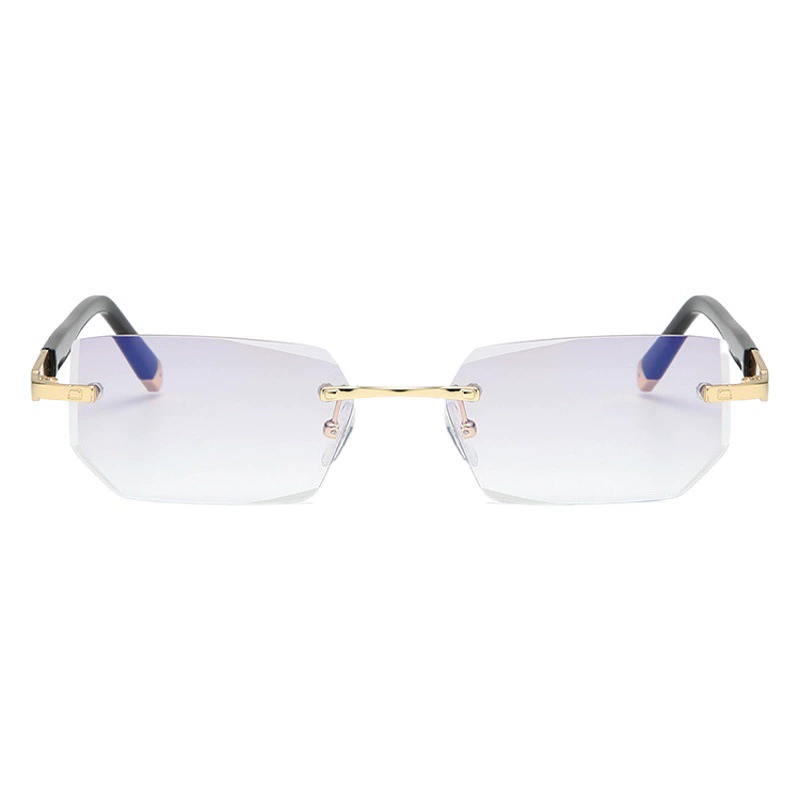 Передовые пресбайдерские очки с защитой от синего излучения, стойло, безрамный дисплей для пожилых людей, молодая мода, новые очки для чтения HD