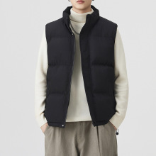 秋冬休闲棉服马甲男女同款立领保暖舒适棉袄宽松背心坎肩冬季马甲