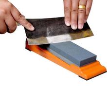 磨刀石家用菜刀开刃粗细精磨天然油石多功能特大号磨刀器