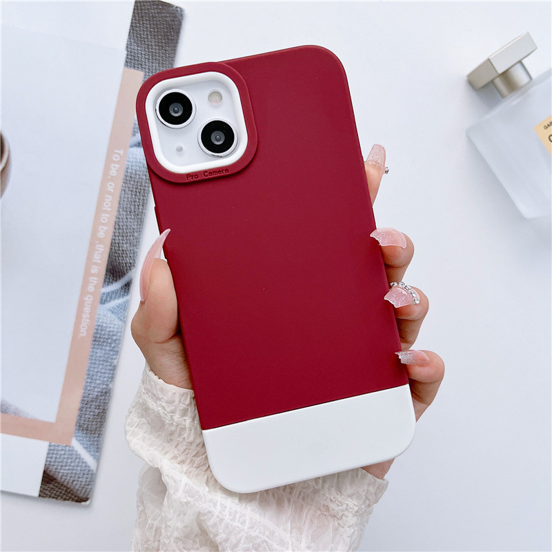 Business Simple Style Color Block   Phone Cases display picture 3