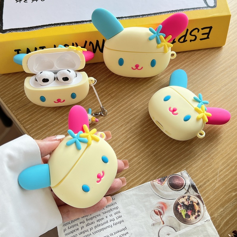 フラワーバニー airpods pro Apple Bluetooth ヘッドフォンケース 2/3/4 世代漫画サンリオ保護カバーかわいい|undefined