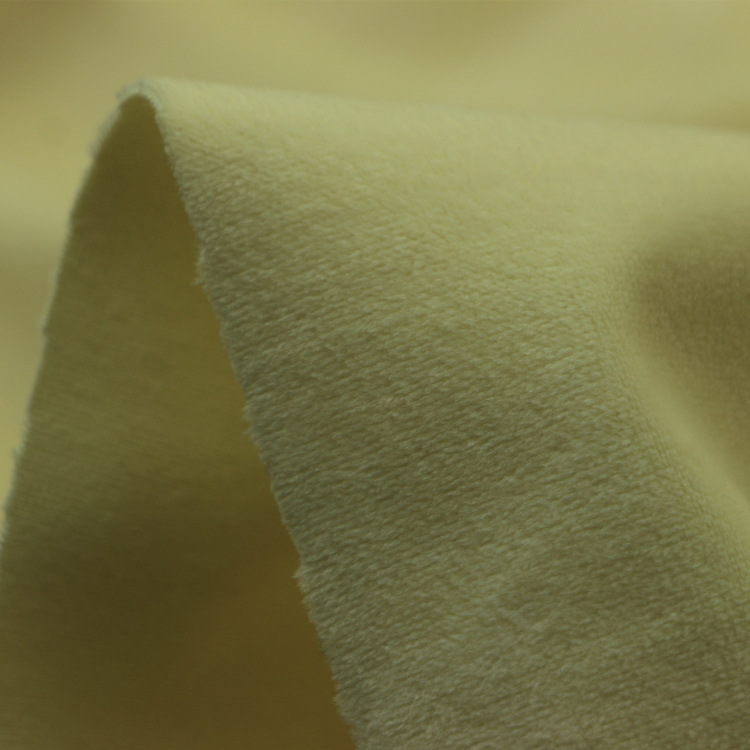 法国绒金丝绒沙发面料经编天鹅绒丽丝绒意大利绒短毛绒荷兰绒布料