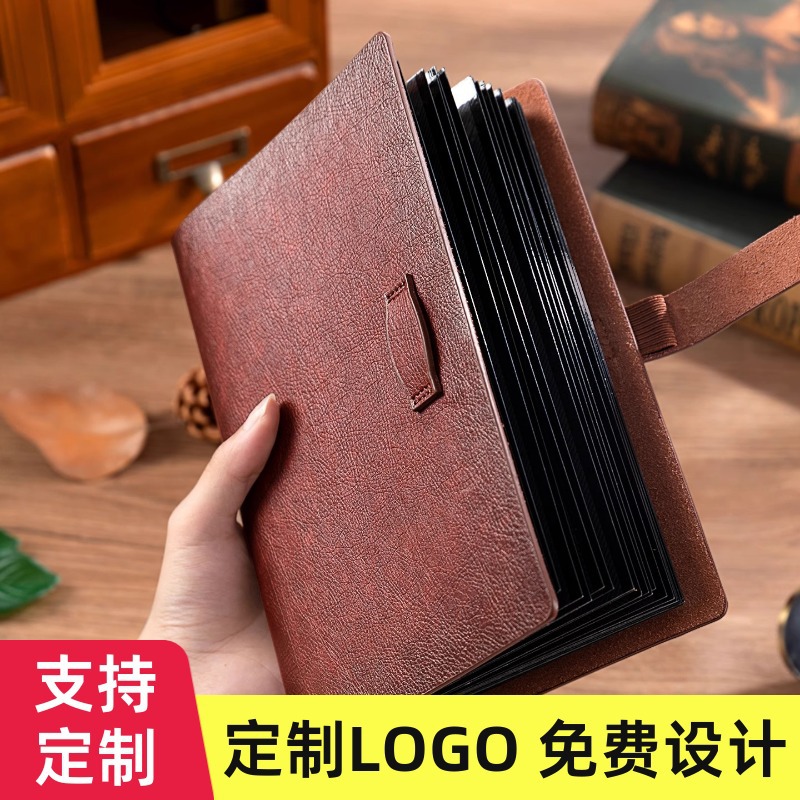 自黏贴式相册手工diy情侣活页手绘本旅行纪念册照片收纳册可定制