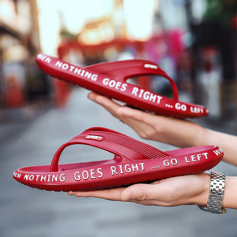 Pánske papuče Letné priedušné sieťované červené sandále Pánske klipsové šľapky na nohy Tidal plážové topánky Pánske papuče_voghion.com