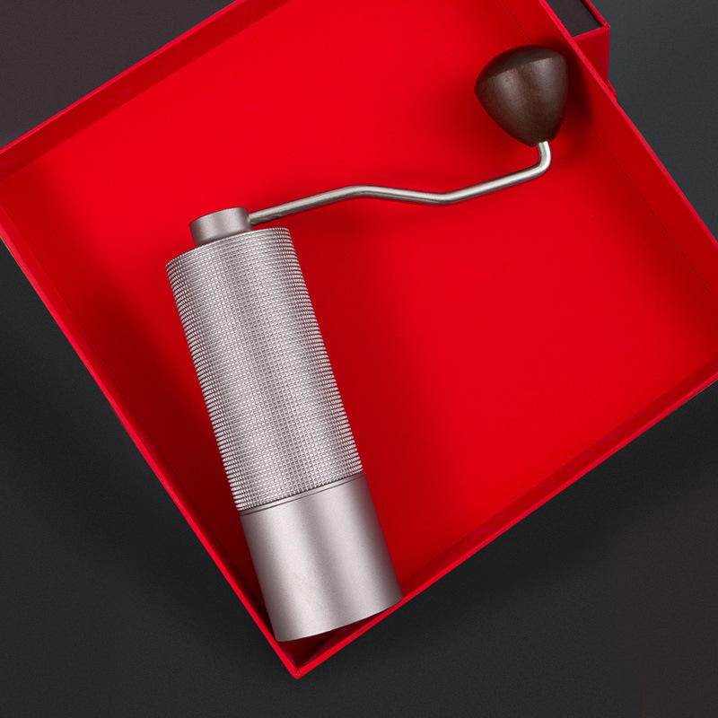 ♔ C2/C3S Manual Coffee Grinder Machine, Italian-Style Hand Grinder, Home Use Hand Grinder, Square Design