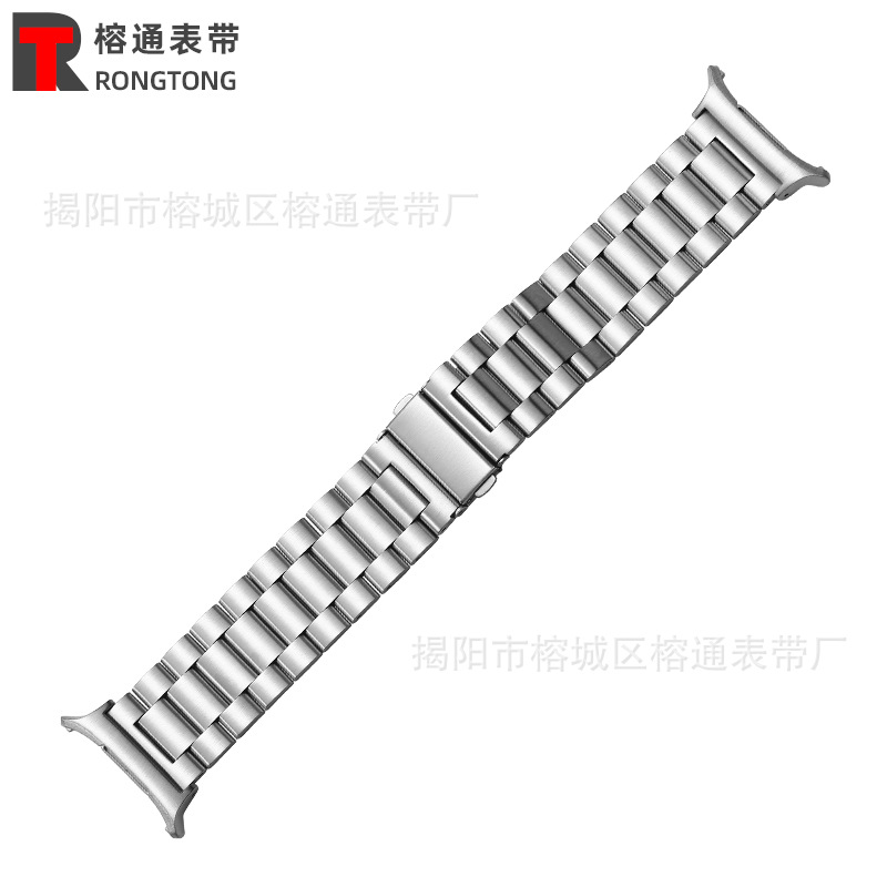 Para Galaxy watch Ultra/7/6/5 banda de acero 40/42/43/44/45/46/47 cuentas sólidas